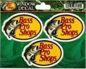 Calcomanias Bass Pro Shop Originales