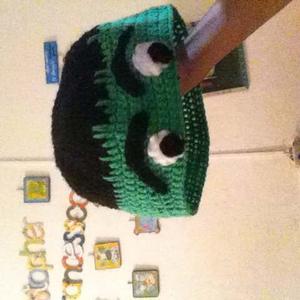 Gorro A Crochet De Hulk Advenger Para Niños Y Adultos