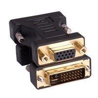 Adaptador Convertidor Dvi Macho 24+5 Pines A Vga