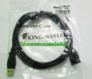 Cable Extension Usb 2.0 Laptop Telefono Pendrive Pc 1.5mts