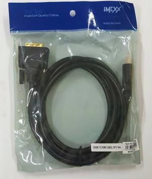 Cable Hdmi A Dvi (macho) Imexx