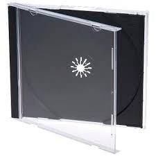 Cajas Cd Transparentes-negro Nuevas.(220) Cajas)