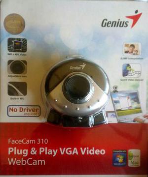 Camara Web Genius Facecam 310 Microfono Incorporado