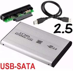 Case Externo 2.5 Para Dd Laptop Sata A Usb 2.0 Enclosure