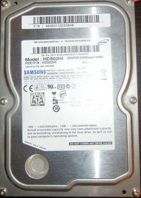 Disco Duro De 500gb Sata Samsung Y Western Digital.