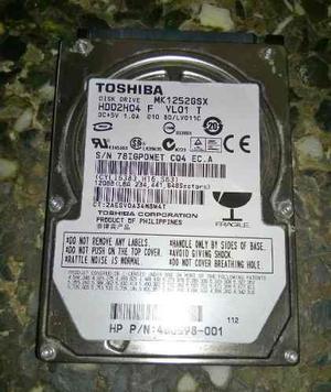 Disco Duro Toshiba 120 Gb Para Lapto Usado, En Buen Estado