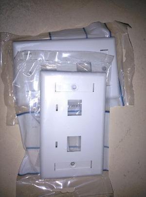 Faceplate De 2 Puertos