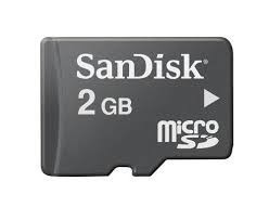 Memoria De 2 Gb Scan Disk Micro Sd