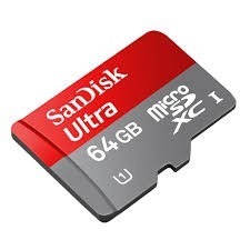 Memoria Micro Sd Sandisk Ultra Cap. 64gb Clase 10