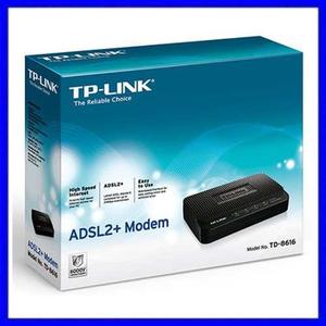 Modem Adsl2+ Tp-link Td- Banda Ancha Internet Rj-45