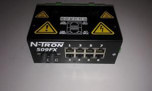 N-tron Switch 8 Puertos Sin Puerto Fibra Optica Industrial