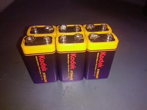 Pilas Kodak 9v. Nuevas