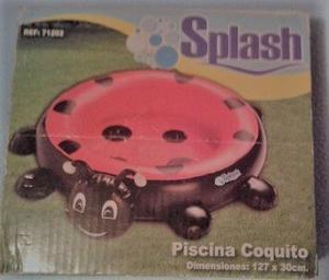 Piscina Inflable Coquito Marca Splash Como Nueva.