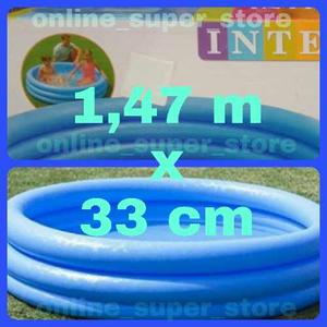 Piscina Inflable Para Niños Tres Arps Azul, Marca Intex