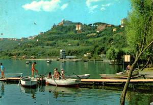 Postal De Castelgandolfo El Lago Italia
