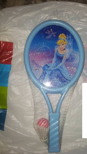 Raquetas De Princesa Disney Para Niña. Raquetas Con Pelota