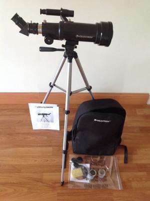 Se Vende Telescopio Marca Celestron Con Su Bolso