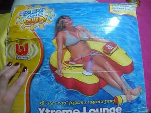 Silla Inflable Para La Piscina Y/o Playa