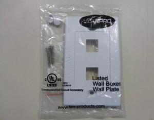 Tapas Face Plate Lanpro Redes Internet Wall Plate Wall Boxes