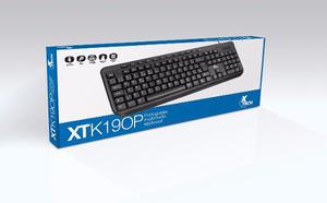 Teclado Usb Multimedia Xtech Xtk-190p