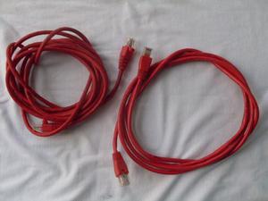 Vendo Cable De Red Patchcord Rojo