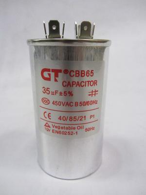 Capacitor 35 Mf 450 Vac Marca Gt