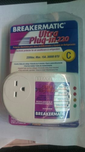 Protector Para Aire Acondicionado 220v Máx  Btu