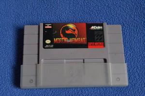 Cassette De Super Nintendo Mortal Kombat