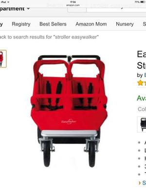 Coche Doble Easy Walker, Muy........ Poco Uso Esta Regalad