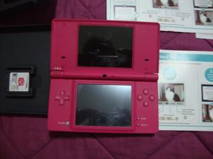 Nintendo Ds Pink Con Tres Juegos Originales
