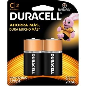 Pilas Duracell Tipo C Excelente Precio