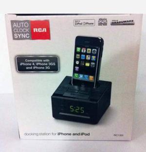 Reproductor Para Ipod Y Iphone Cargador- Reloj- Radio