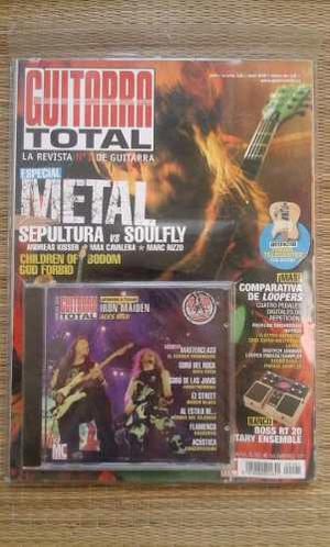 Revista Guitarra Total Especial Metal Sepultura Vs Soulfly