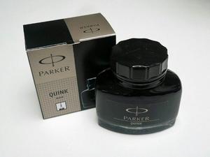 Tinta China Parker Negra Para Pluma Fuente 100% Original