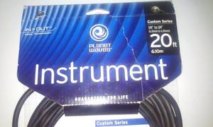 Cable Para Instrumento Planet Waves De 6.10 Metros