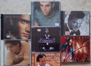 Cds. Alejandro Fernandez Luis Miguel Enrique Iglesias