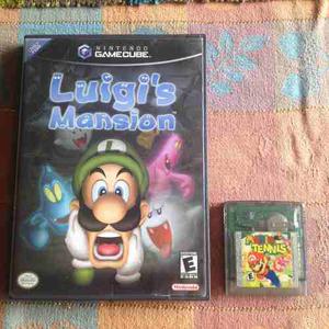 Luigis Mansion Gamecube Y Mario Tennis Gbc. Cambio.