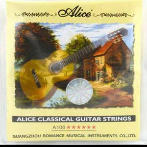 Set De Cuerdas De Guitarra Acústica Alice Hard Tension