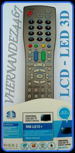 Control Remoto Tv Daewoo Lcd Dla-32d1u Universal Rm-l815.