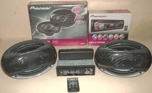 Combo Reproductor Y Cornetas Pioneer Original