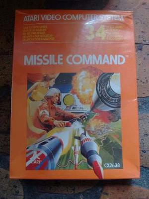 Juego Atari Missile Comand Nuevo De Paquete.