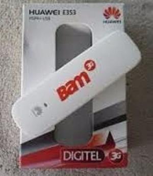 Módem Huawei E353 Digitel 3g Usado + Linea Activa De 