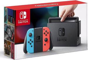 Nintendo Switch Color Neon Azul Y Neon Rojo Nuevo Sellado