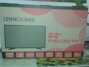 Televisor Led 22 Pulgadas Hd Con Control, Tv Monitor Nuevo