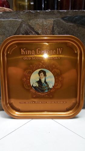 Bandeja Inglesa Coleccionble Whisky King George Iv