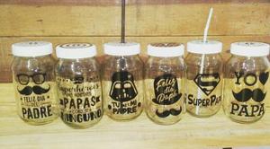 Vasos Jarras Vintage Estilo Mason Jar