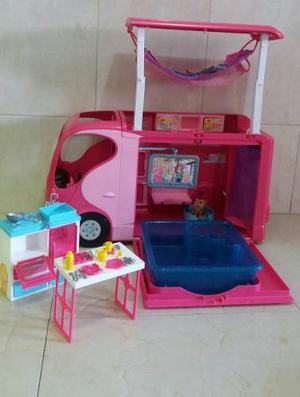 Casa Rodante De Barbie Como Nueva