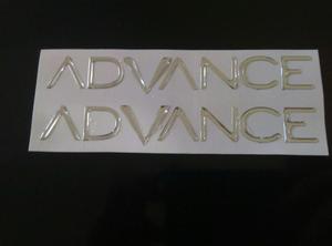 Emblema Advance Optra Advance (Precio Por El Par)