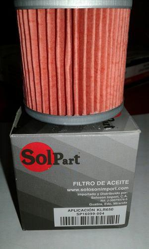 Filtro De Aceite Para Moto Klr650