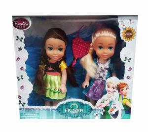 Juguete Muñeca Frozen Ana Y Elsa